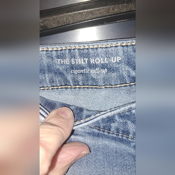 AG Adriano Goldschmied Stilt Roll Up Cigarette Jeans  29 Low Rise Distressed - Picture 5 of 10